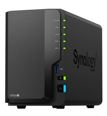 Synology Diskstation DS225+ NAS System 2-Bay