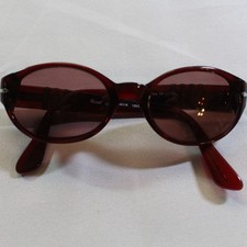 Frames Only Persol Women  s Sunglasses Vintage Red Discontinued HTF 2520-S