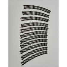 Tyco 15685 18 R Toy Train Track Lot of 11