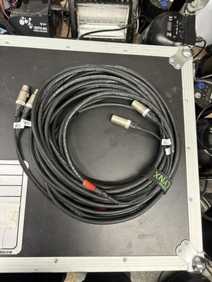 Sommer Mistral Multicore Loom Studio Snake 2 Wege Buchse auf Stecker XLR 15m 