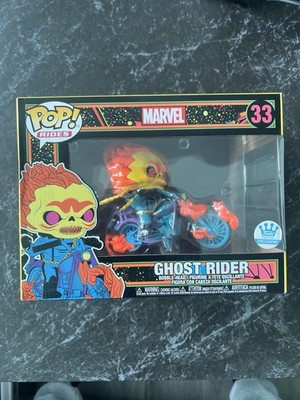 Funko POP Blacklight - Rides Marvel - #33 Ghost Rider (Funko Exclusive)