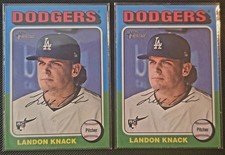 2024 Topps Heritage High Number - Landon Knack #532 (RC) 2 Cards