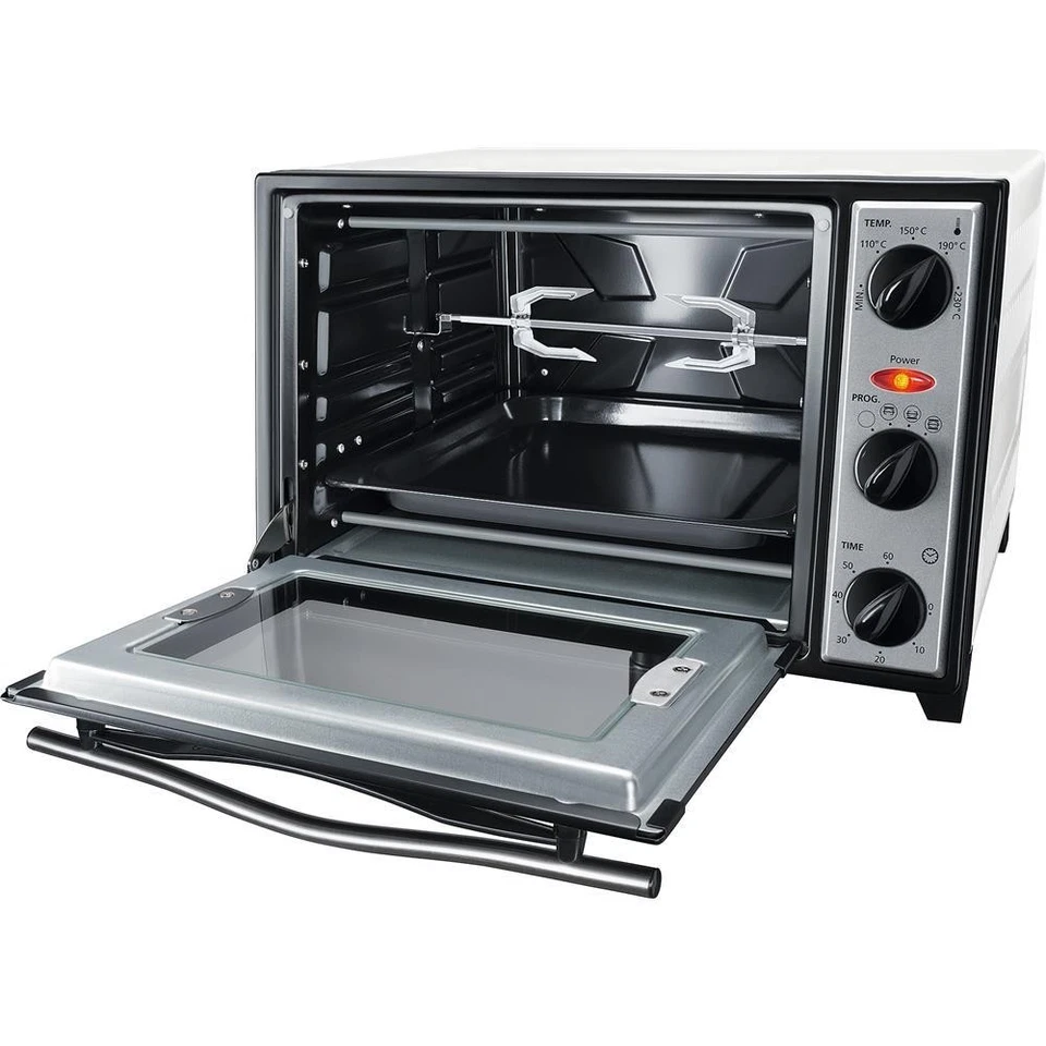 Steba Backofen mit Drehspieß & Umluft KB 27 U2 Edelstahl 1500 W 4 Stufen B-Ware - Bild 3 von 4