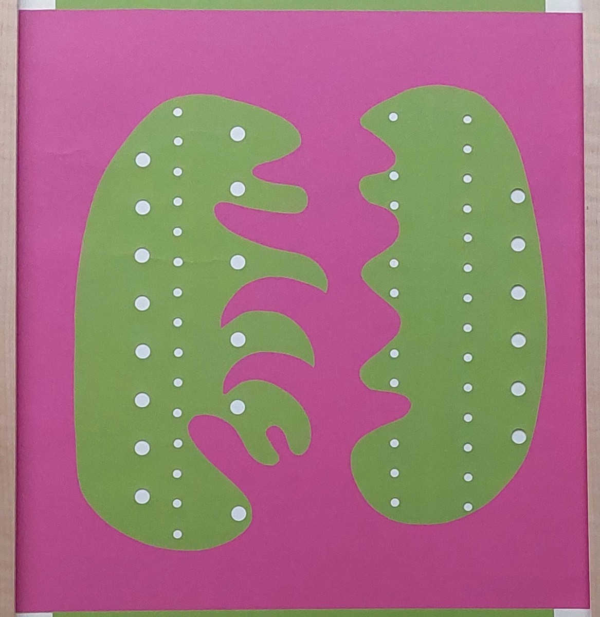 Lucio FONTANA Original screenprint poster 