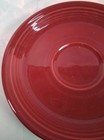 Vintage Red HOMER LAUGHLIN Post '86 Cinnabar Maroon FIESTA Saucer — photo 2