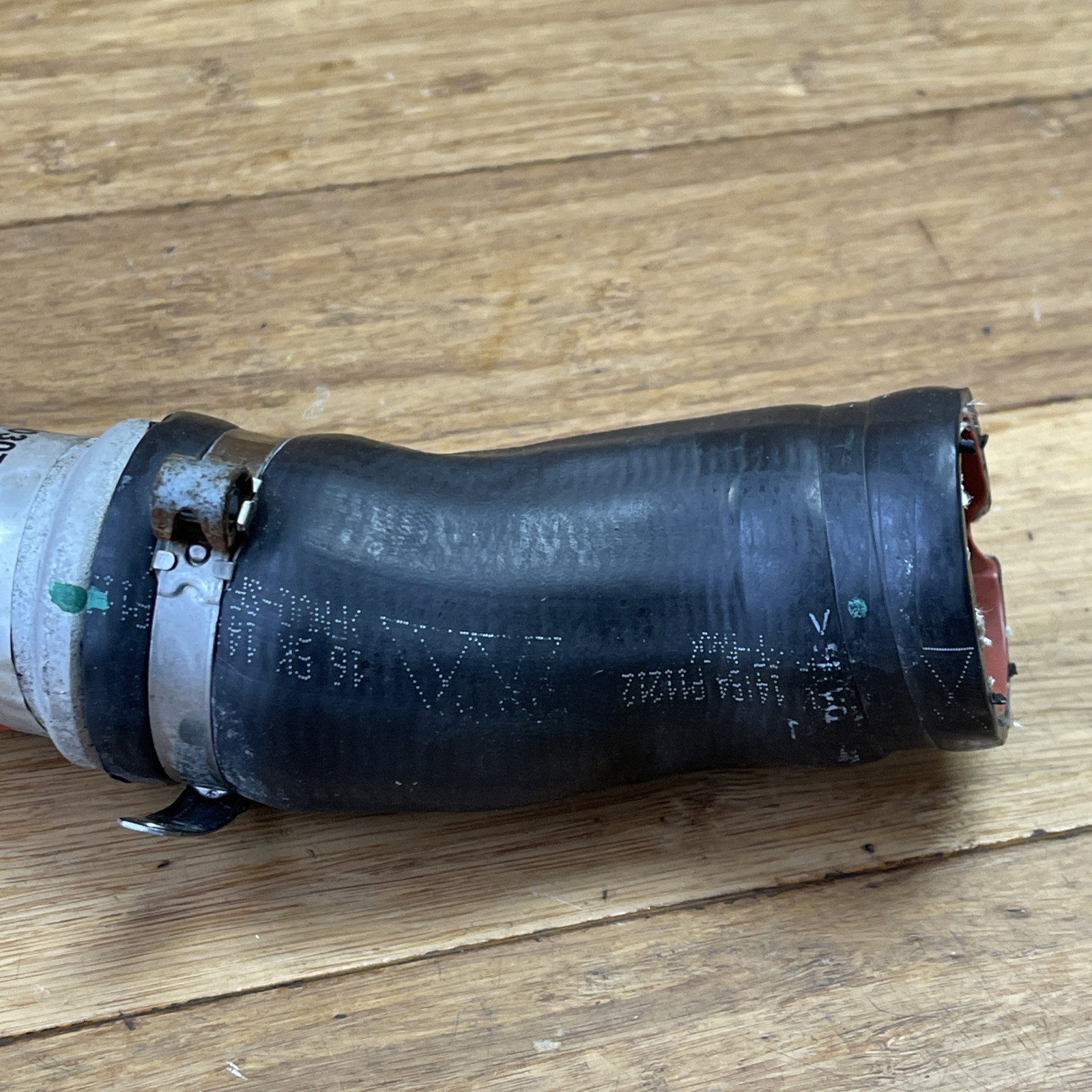 2015-2018 Ferrari California T Left Compressor Flanged Outlet Pipe OEM Original