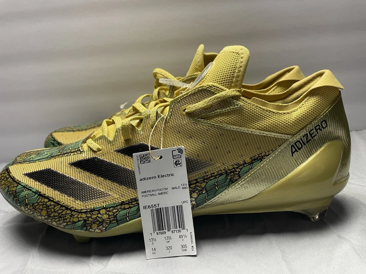 Size 14 Adidas Adizero 5-Star 7.0 Football Cleats NFL Gold/Black STEELERS F36005 adidas Adizero Football Cleat Black/Metallic Gold | Hibbett main image 2