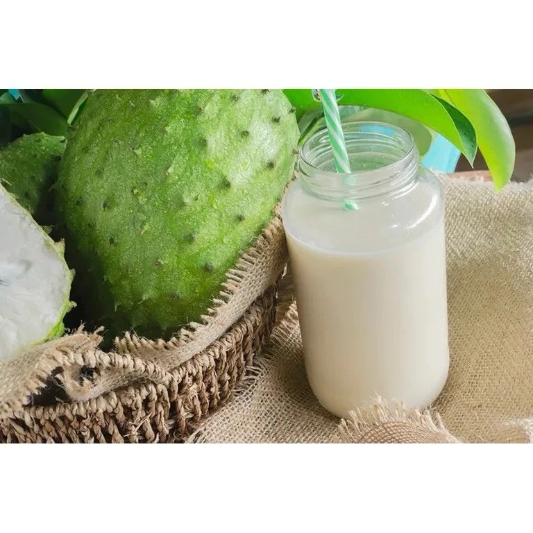 American Drop Soursop Juice With Pulp - 16.6Oz (Pack Of 6) - Fresh, Natural, NFC