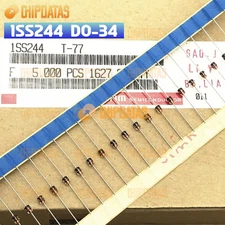 10PCS New Original ROHM 1SS244 1SS244T-77 DO-34 Hide Speed Switching Diode