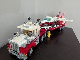 Vintage (1994) LEGO Model Team - set 5591 Mach II Red Bird Rig - Complete RARE !