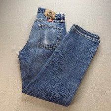 Vintage Wrangler Regular Fit Straight Leg Jeans 31x30 Blue Denim 90s Workwear