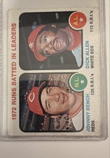 1973 Topps - League Leaders Johnny Bench, Dick Allen #63