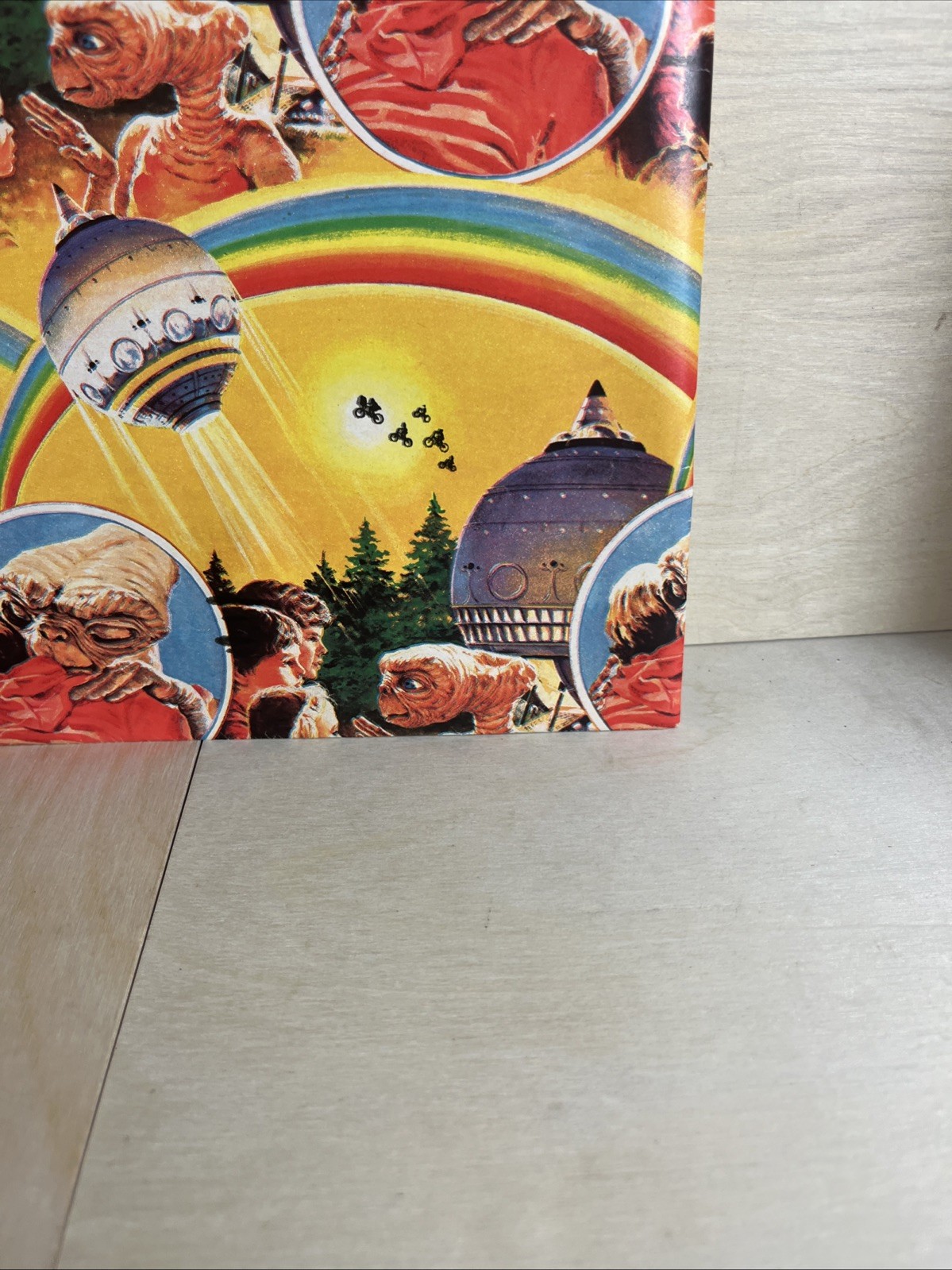 Vintage 1982 E.T. Everyday Gift wrap