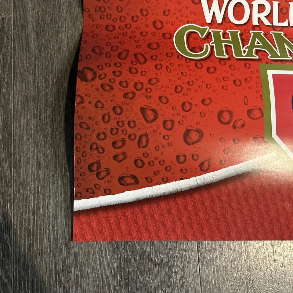 Budweiser St Louis Cardinals 2011 World Series Champions Poster 23.5x23.5 - Image 2 of 4