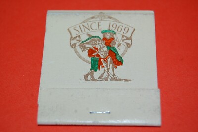 El Chaparral +7 more Restaurants in California Vintage Full Unstruck Matchbook