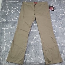 Vintage Dickies Junior Girl Sz 17   The Worker  N882 Mid-Rise Boot Cut Pants Nwt