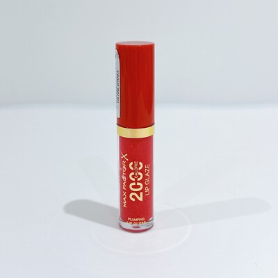 Max Factor 2000 Calorie Lip Glaze Plumping Lipgloss 110 Fire Sparks