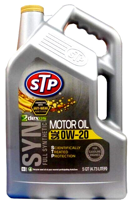 STP SAE 0W-20 Full Synthetic Dexos Engine Oil  - 5 Quart