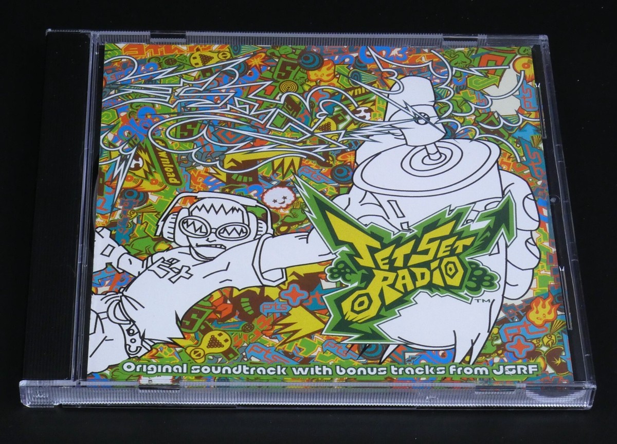 JET SET RADIO Jetset Soundtrack CD USA Version 18 Tracks from the