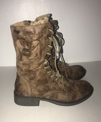 roxy combat boots with pocket