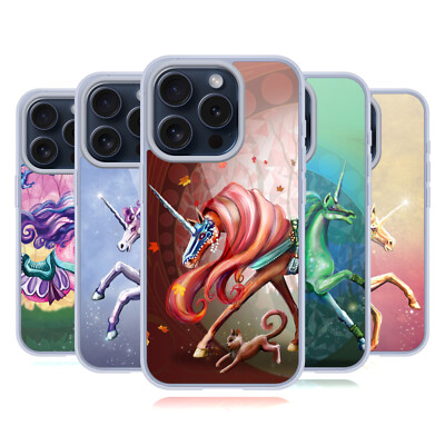 OFFIZIELLE ROSE KHAN EINHÖRNER SOFT GEL HANDYHÜLLE FÜR APPLE iPHONE HANDYS