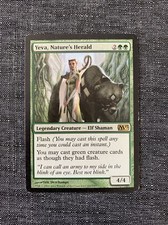 Yeva, Nature’s Herald | LP | M13 Magic 2013 | MTG Magic The Gathering