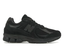 New Balance 2002R Triple Black Suede - U2002RBL