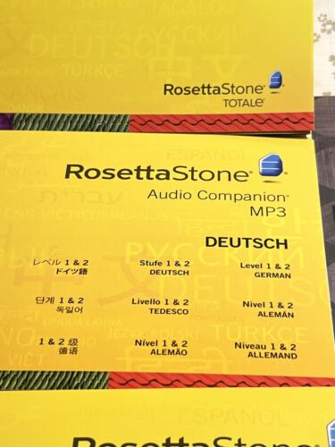Rosetta stone Deutsch German level 1 & 2 open box # 51 - Picture 3 of 15