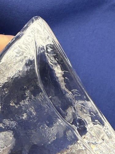Bear Art Glass Paperweight Swedish Polar Figural Signed Solid Heavy - Picture 4 of 10
