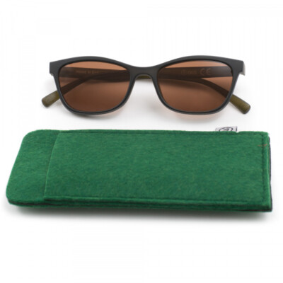 B&S READY READER PLASTIC CATEYE OLIVE +1.5 | Elegante Lesebrille in Olivgrün