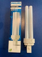 Philips Master PL-C 2P Kompaktleuchtstofflampe 18W/830 Warm Weiß G24-2