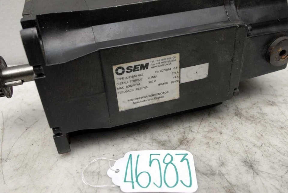 Motor SEM Bridgeport EZ Vision HJ116A6-64S (Inv.46583) Foto 3 de 3