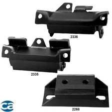 Engine Motor Mounts & Auto. Trans. Mount 3Pcs Set for Pontiac Firebrid 70-75