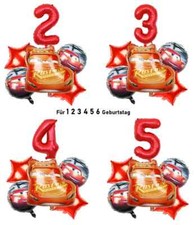 Cars McQueen Folienballon Auto Ballons Für 2-6 Junge Geburtstag Party Wagen