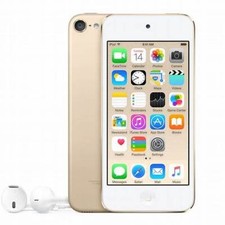Apple iPod touch 6th Generation Gold 128 GB MP4 Player- Retail Box, Xmas Gifts