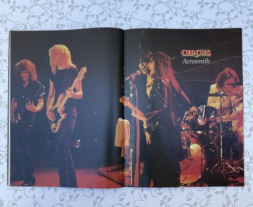 CIRCUS MAGAZINE MARCH 4 1980 STEVE TYLER-AEROSMITH + POSTER - Picture 8 of 9