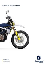 Husqvarna Owners Manual Book Guide 2023 701 Enduro US