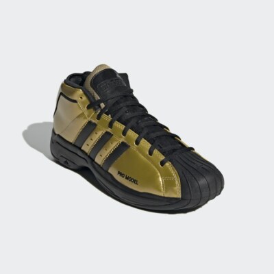 Adidas Pro Model 2G Gold Metallic Basketballschuhe Sneaker Unisex FV8922 BNIB