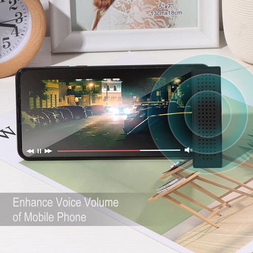 Base D'amplificateur De Téléphone Portable Haut-parleur Multifonctionnel - Zdjęcie 9 z 10