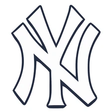 New York Yankees Logo - Die Cut All Weather Vinyl Sticker/Decal MLB Version 2