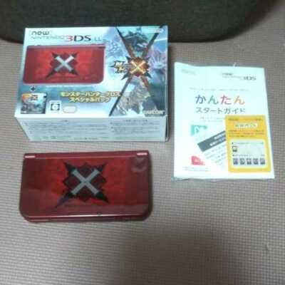 New Nintendo 3DS XL LL Monster Hunter Cross Special Console