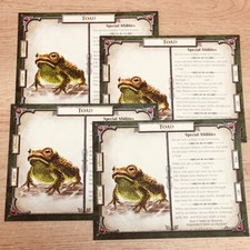Talisman 4th Edition (Revised) Toad Cards x 4