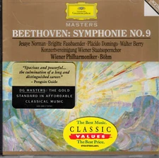 Beethoven: Symphony No. 9 (CD, 1994 DG) Vienna Philharmonic/Jessye Norman/Bohm