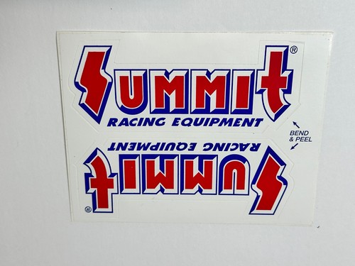Vintage Decal Sticker Summit Racing Equipment Performance Auto Car Race ...