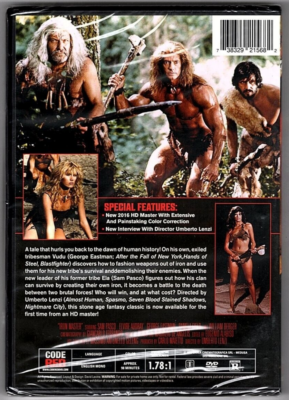 Umberto Lenzi's Iron Master (DVD, 1983, Code Red) George Eastman