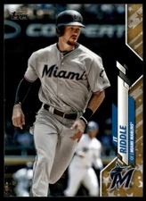 2020 Topps Gold Star Series One JT Riddle Miami Marlins #275