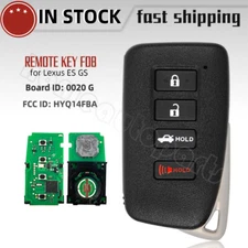 for 2013 2014 2015 2016 2017 Lexus IS 350 Smart Key Keyless Remote Fob HYQ14FBA