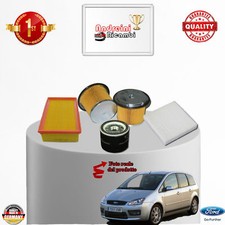 KIT TAGLIANDO 4 FILTRI FORD FOCUS C-MAX 1.8 TDCI 85KW 115CV DAL  2005 -> 2007