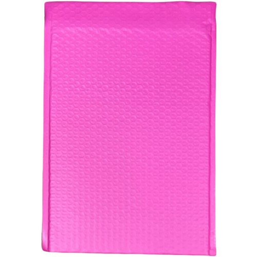 Bubble Mailers 25 9.5 X 13.5" Hot Pink Poly Bubble Mailers Self Seal Envelopes - Picture 2 of 12