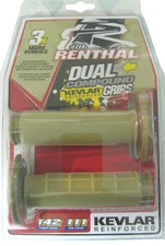 Renthal G165 Dual Compound Grips made w/ Kevlar - HALF WAFFLE - KTM YZ RM KX CR